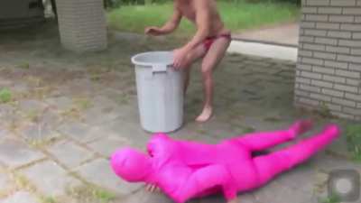 pink guy strikes again
