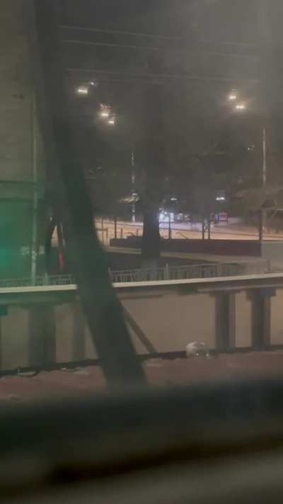 Shooting in Kyiv. No info, minivan under fire