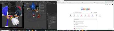 Rendering window consistently appears on right monitor instead of left