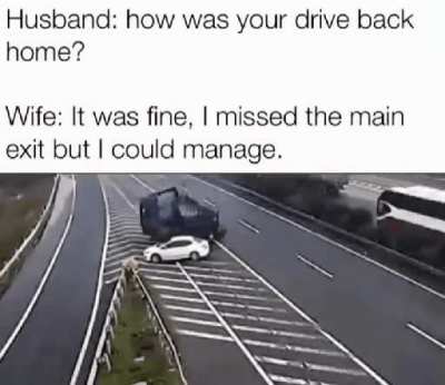 Ahh she managed somehow