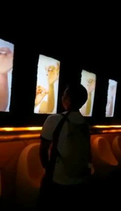 I'm never gonna use these urinals