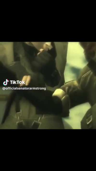 Metal gear with cartoon sound effects