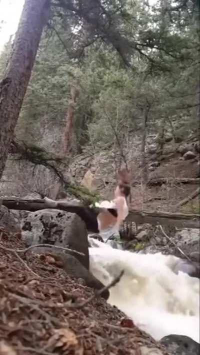 Yoga in jungle