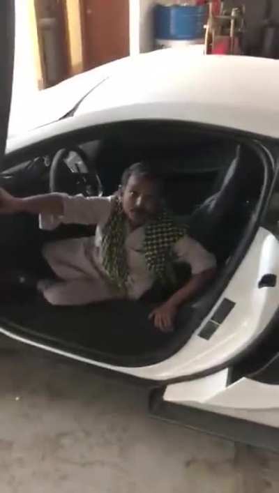 New car in the garage