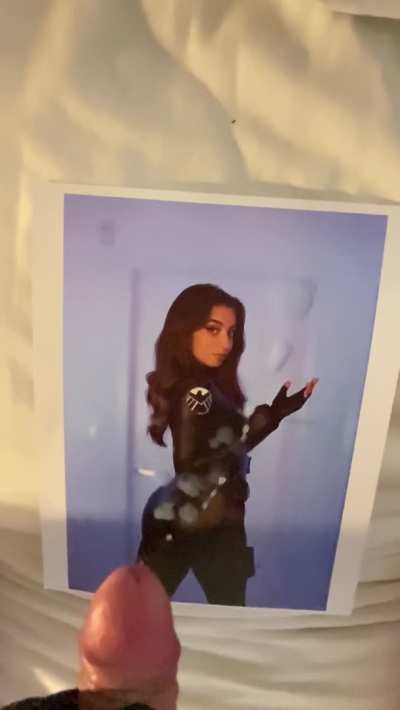 Lea Martinez (Slayeas) Black Widow slow motion cum tribute