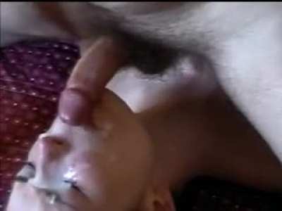 Drowning with cum