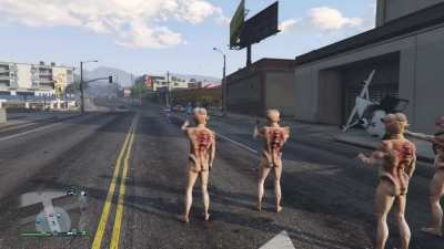 My crew and I were harassing people in alien suits with pool cues when another crew threw on some suits and challenged us to a classic street fight. Best online moment to date