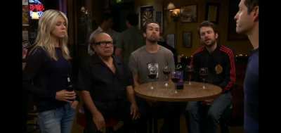 Classic its always sunny moment.