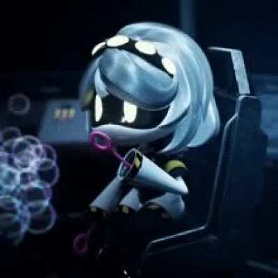 Why is V blowing bubbles like she just didn't commit mass genocide the episode before?