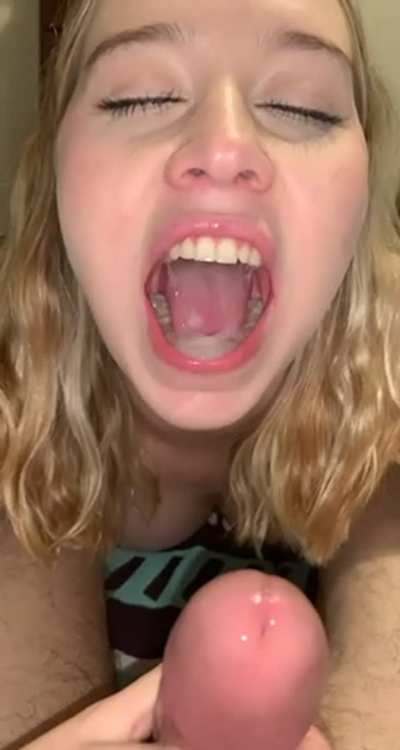 I love when he makes me swallow