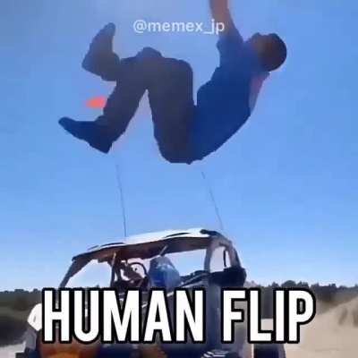 Human flip😎👌