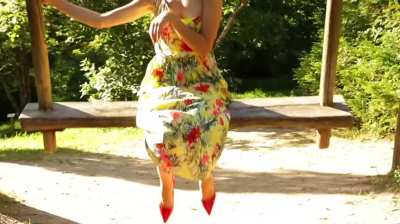 Flashing Tiny Titties In The Park
