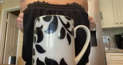 The best part of waking up… Is my tits in your face, who needs coffee…