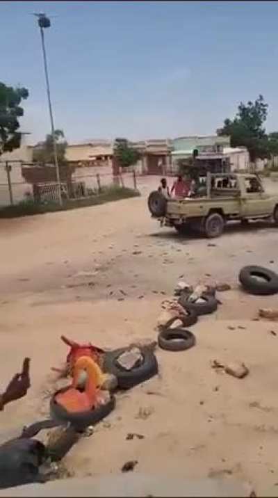 Darfur Joint Forces repelling an RSF attack on the besieged city of El Fasher, Sudan