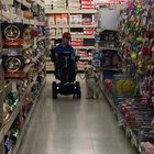 This is my service dog Toli. It’s his birthday so he got to pick out a new toy!