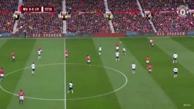 Rashford's amazing goal against Liverpool 17/18