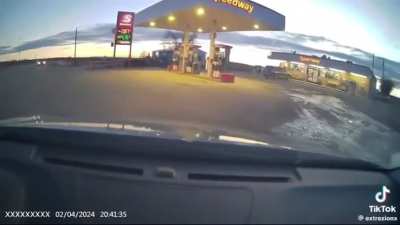 In a rush to get gas