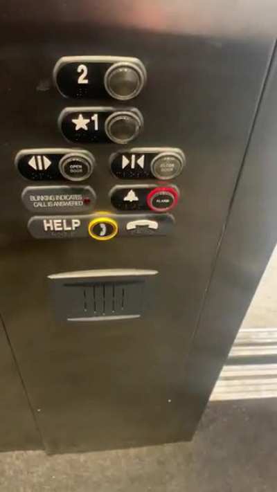 We got a spam call on our elevator at work