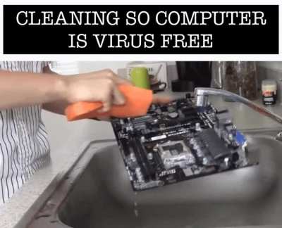 I’m sure this computer is not going to get virus…