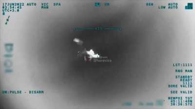 HD extended footage of the Vasily Bekh rescue tug being struck by 2 Ukrainian Harpoon ASM, as observed by the Bayraktar TB2 drone