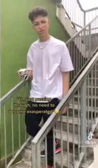 I love how casual it sounds