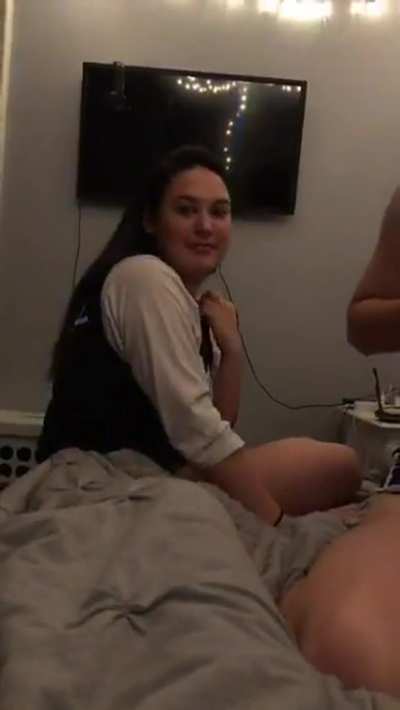 2 girls dropped titties
