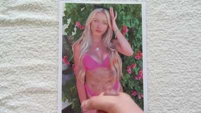 Cum on Payton Ramolla