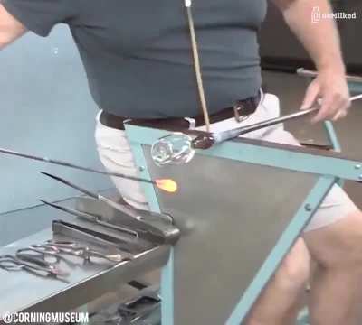 Making of dragon-stem goblet