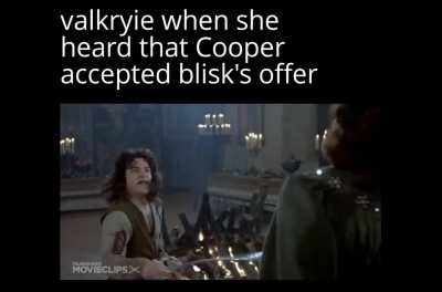 I kinda want cooper to be a boss that the apex team has to fight.