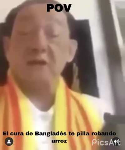 El cura es impostor