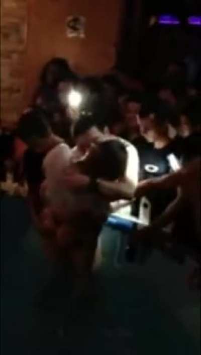 Groped by crowd!