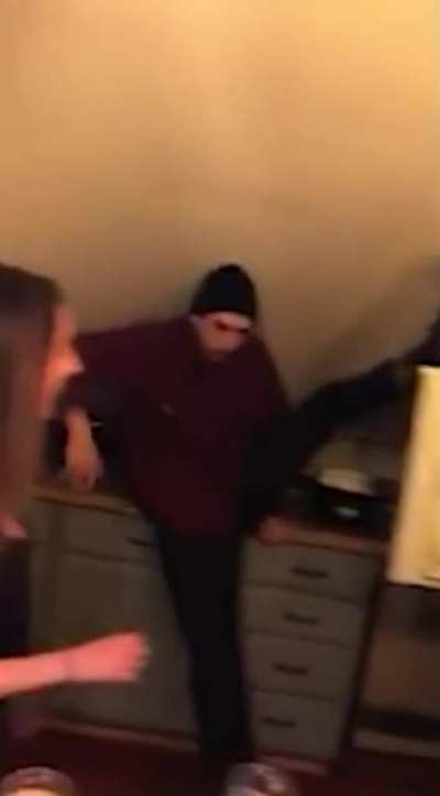 WCGW opening a freezer with your foot