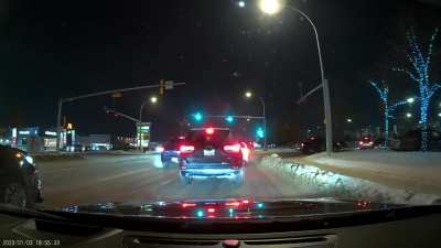 Did swat get their man? Flash bangs visible.