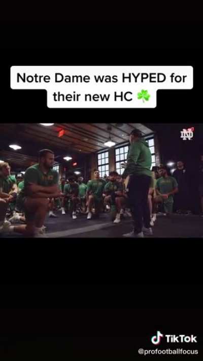 Notre Dame Goes fucking wild