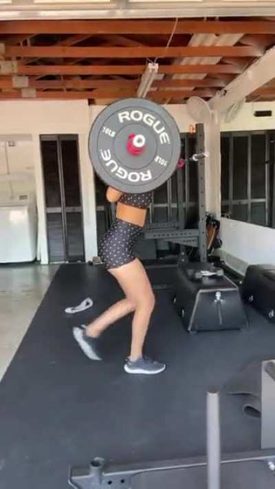 lifting weights