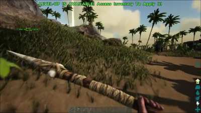thought the dinosaur was a bush