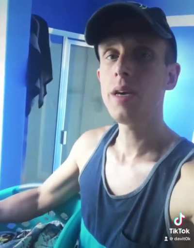 One important step to doing laundry… Always take time to stop and do a musical number for TikTok.