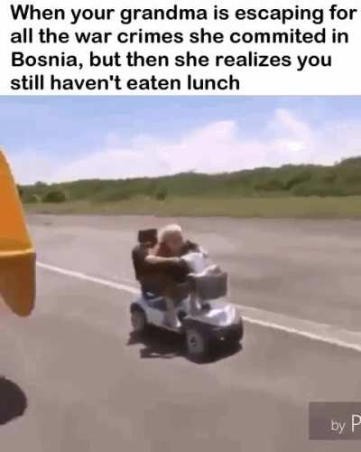 But grandma, I'm already full