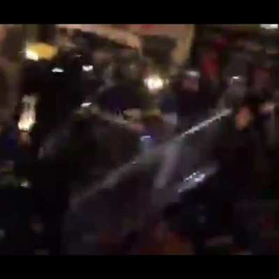 What happened at the Bristol protests last night