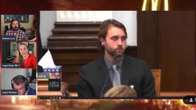 Lawyers publicly streaming their reactions to the Kyle Rittenhouse trial freak out when one of the protestors who attacked Kyle admits to drawing & pointing his gun at Kyle first, forcing Kyle to shoot in self-defense.