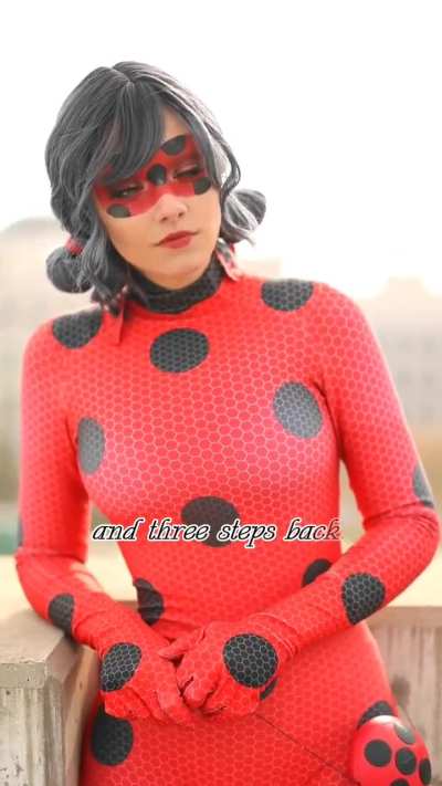 Ladybug suits really accentuate every curve perfectly.