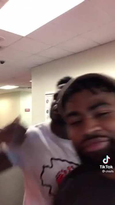 We should do a locker room series, like 96 questions did with the vikings
