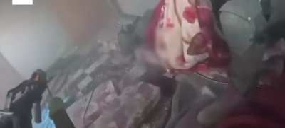 IDF POV of intense urban close quarter combat.  NSFW {Gaza}