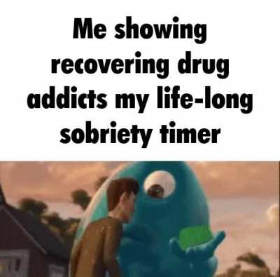 Two years drug-free? That's it??