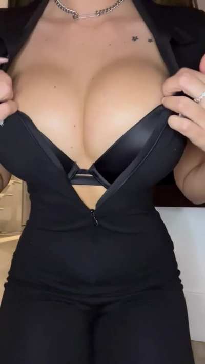 Do my boobs look good in this jumpsuit? [OC]