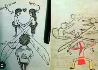 Cupid, your son has returned.
