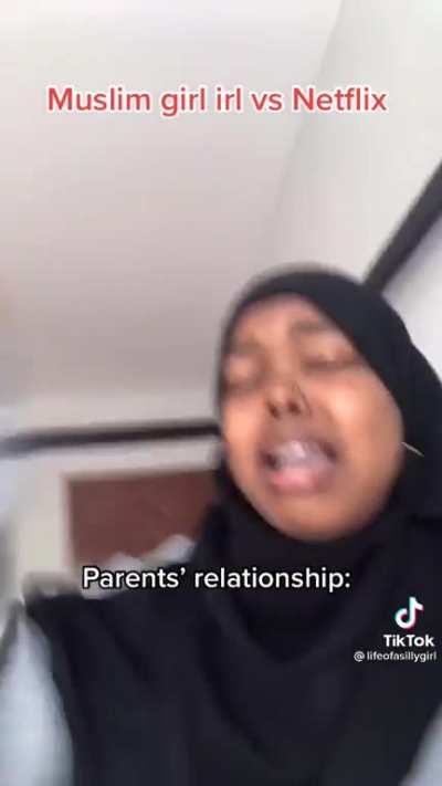 Muslim girls irl vs Netflix 👽