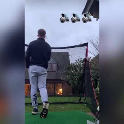 Regrets practising Golf *sound on*