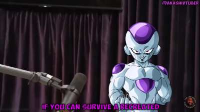 Joe Rogan interviews Lord Frieza. Made by @AkashiVtuber (YT)
