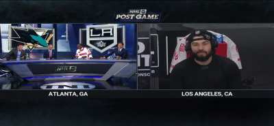 I can’t believe he said this on live TV! Biz and Drew Doughty talk about bukkake on live TV 